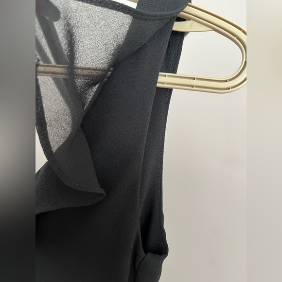 🍂HOST PICK!🍂Women’s LORI ANN Little Black Dress Y2K Fashion Black Asymmetrical - Picture 6 of 10